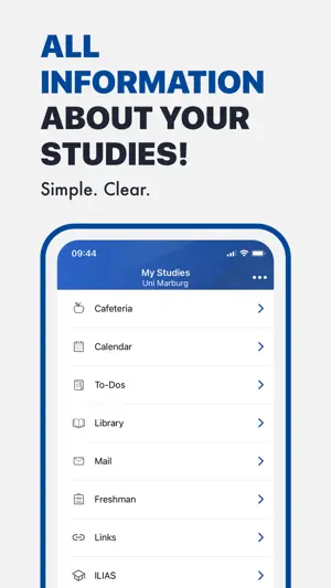 Uni Marburg screenshot 3