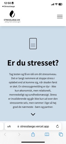 Stresslæge Meditation screenshot