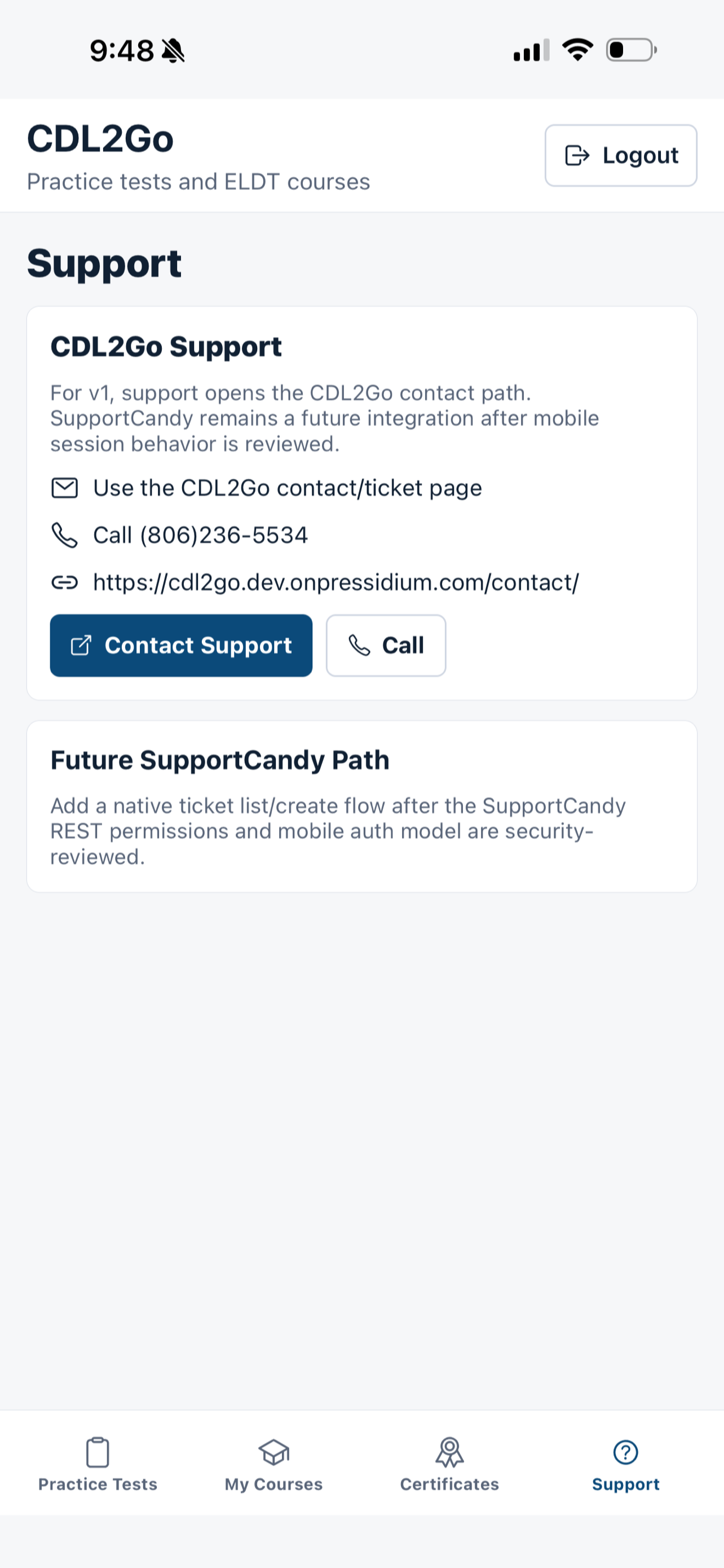 CDL2Go screenshot 7