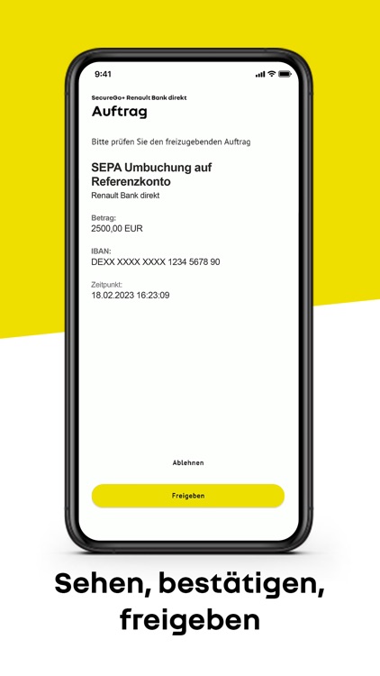 SecureGo+ Renault Bank direkt screenshot-3