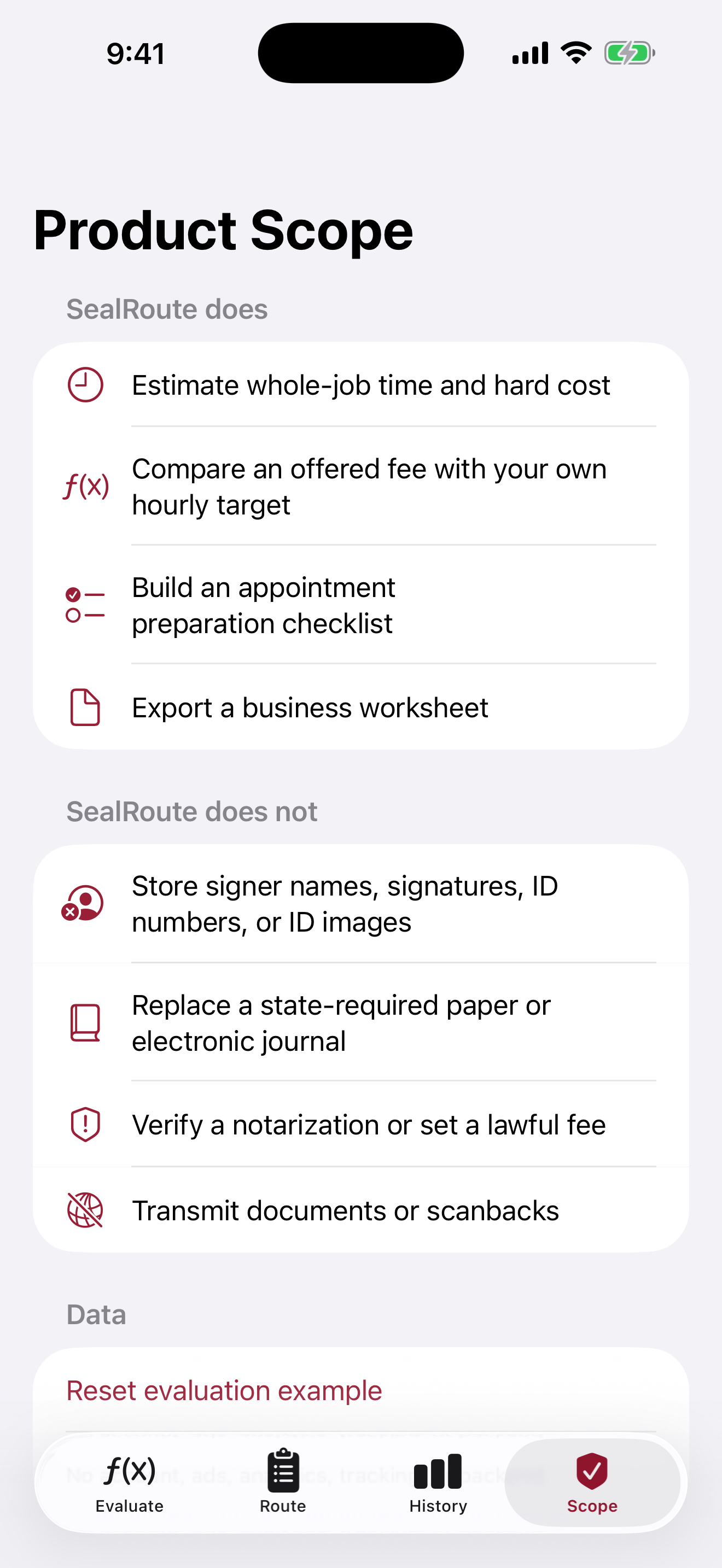 SealRoute screenshot 3 of 3