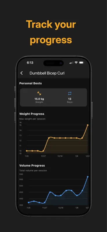 Forge: Workout Tracker screenshot 5 of 6