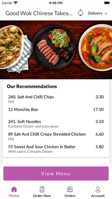 Good Wok Chinese Takeaway Screenshot