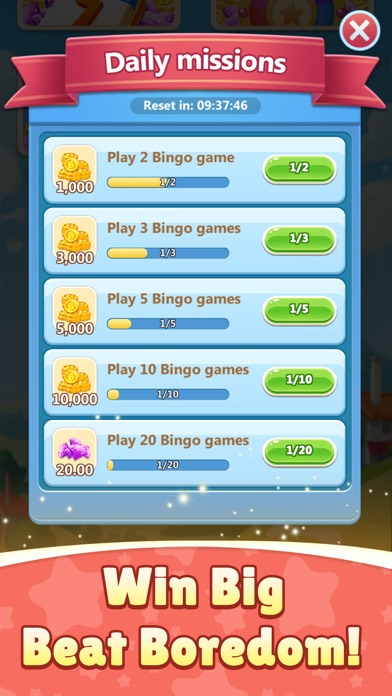bingo grassland Screenshot