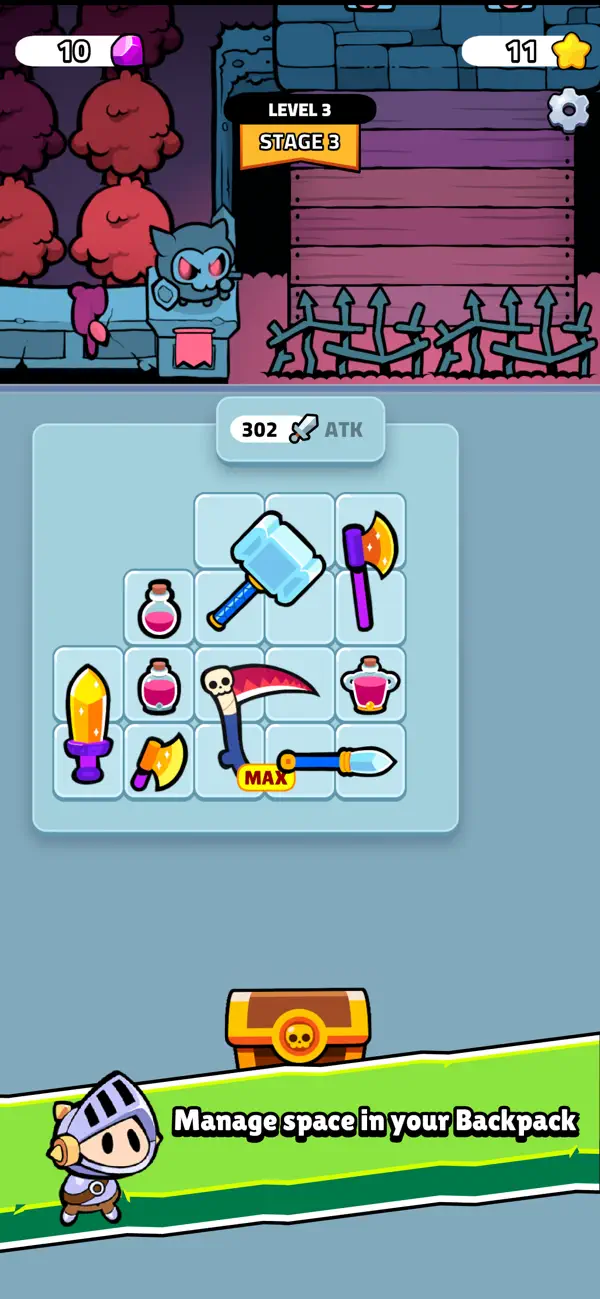 Dungeons and Bags iOS Mod IPA screenshot 4 - iOS game interface