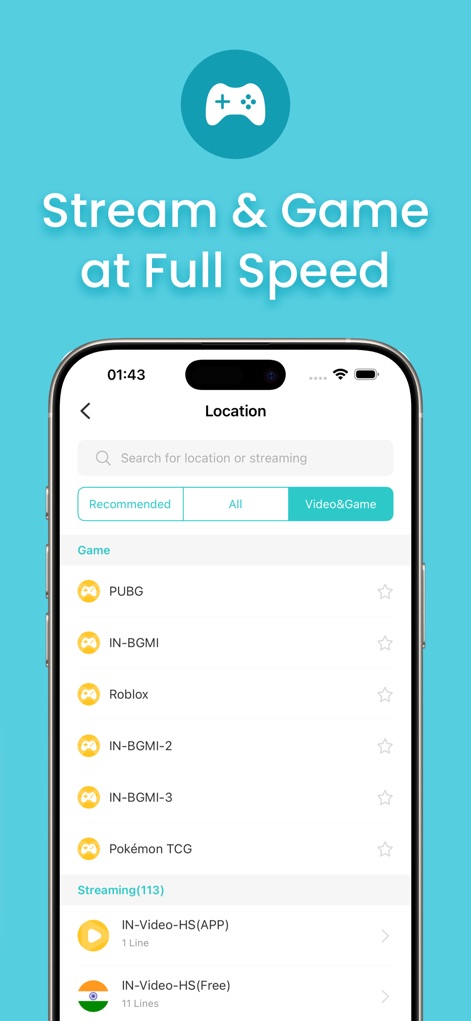 X-VPN: VPN Fast & Secure - Optimized Media Experience