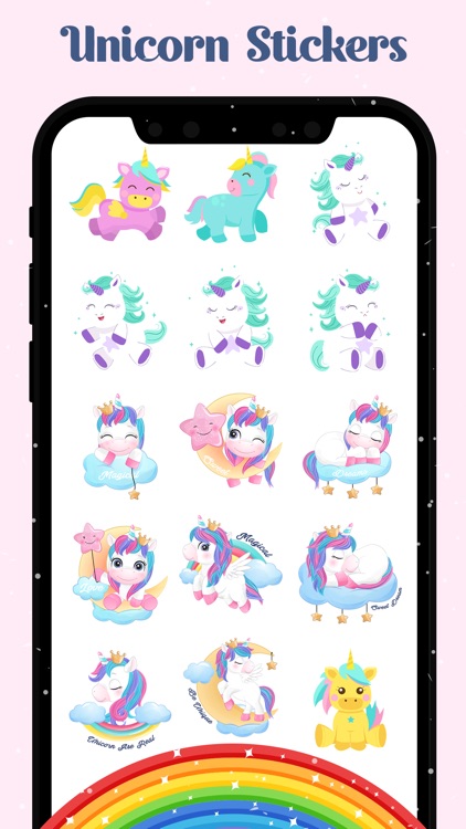 Cute Unicorn Stickers!