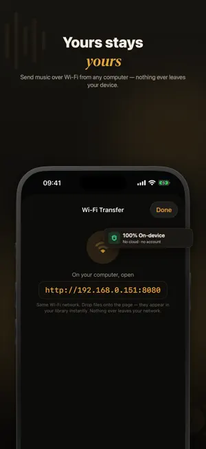 Hushplay: Offline Music Player screenshot 2