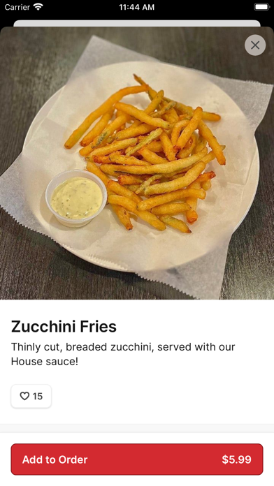 Choo Choo Grill Express iPhone screenshot 4 - Food & Drink app