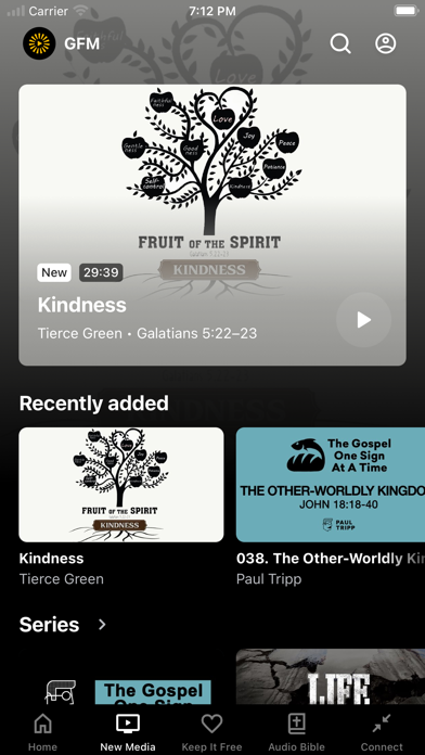 Good Feed Media iPhone screenshot 2 - Education app