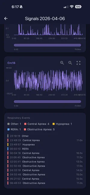 CPAP Dash screenshot 2