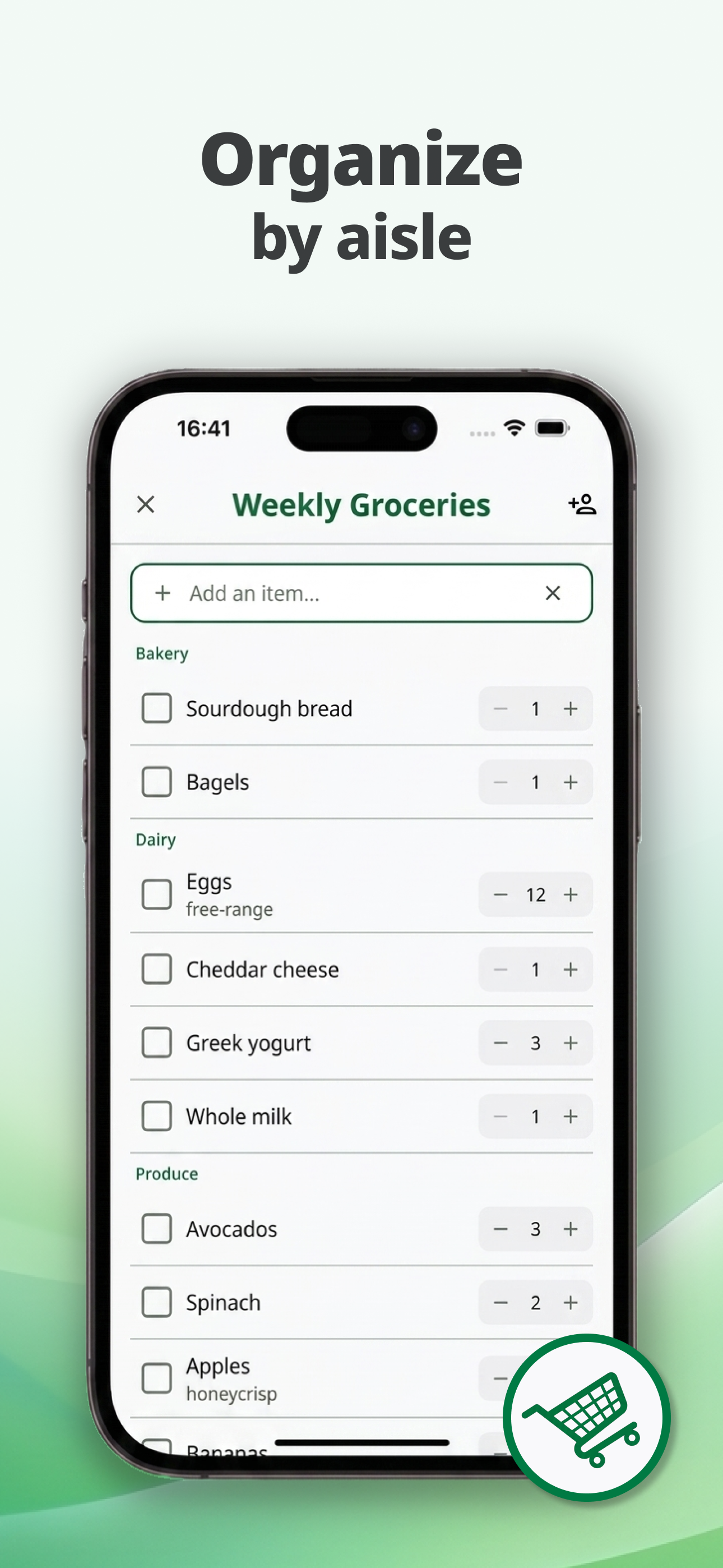 Listyk: Grocery List