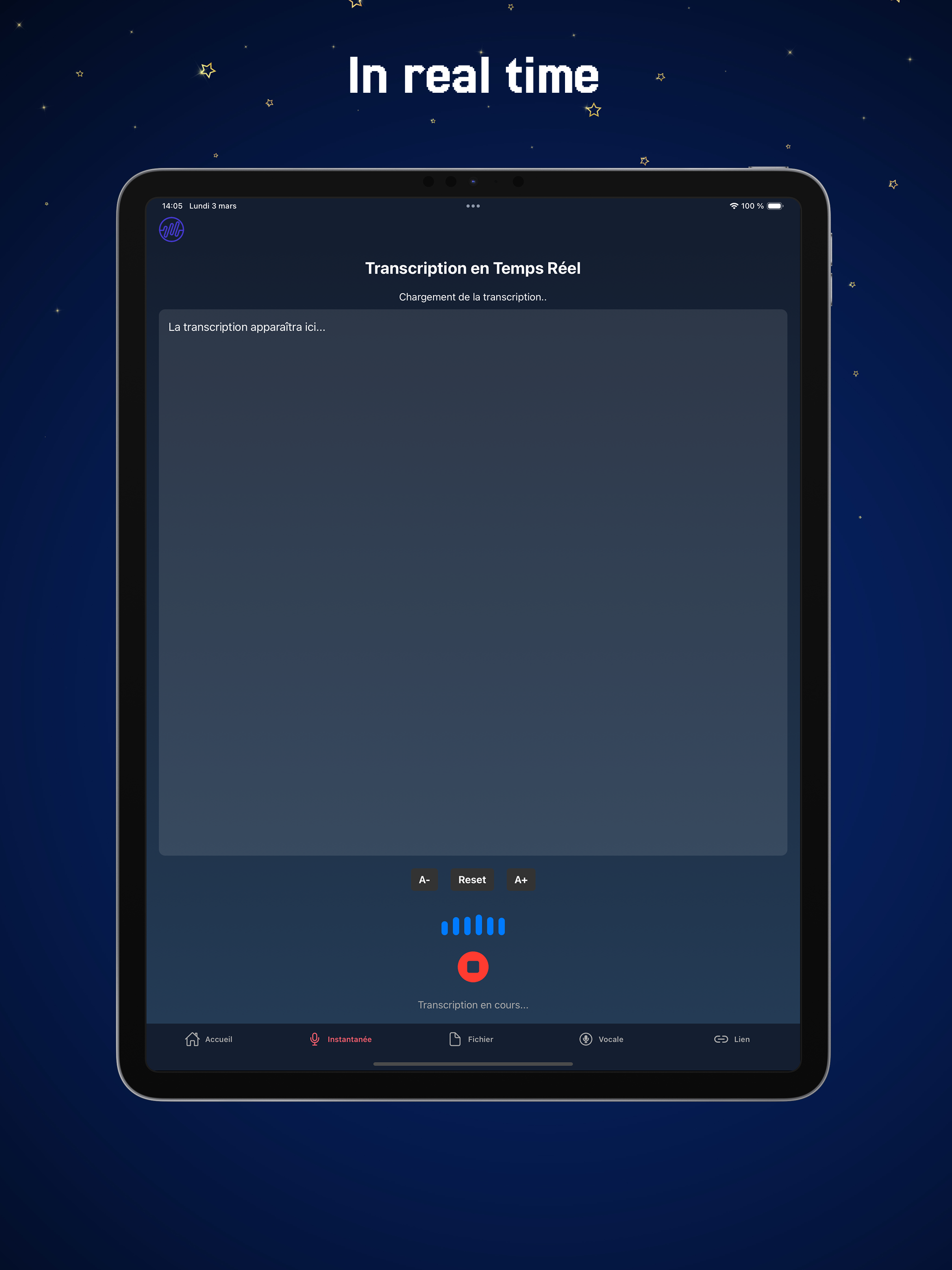 Transcripts | Audio to text