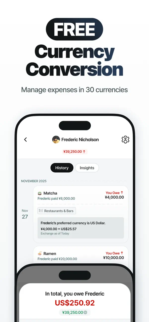 #2. Splitink: Split Bill + Tracker (iOS) بواسطة: IGLU s.r.l.s.