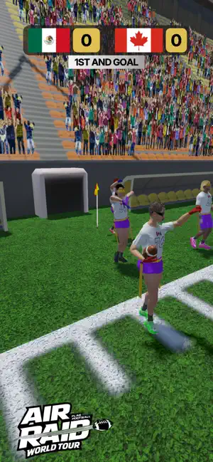 Air Raid Flag Football Game screenshot 4