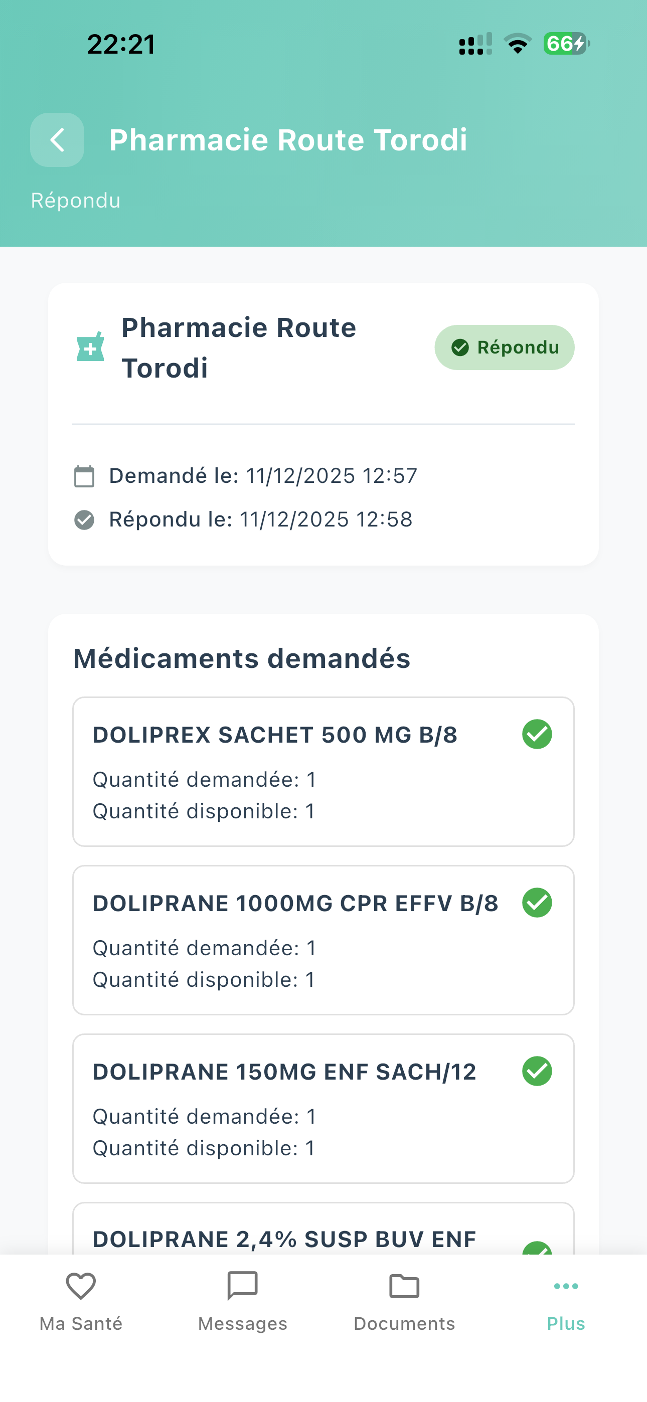 Awooni Santé screenshot 9