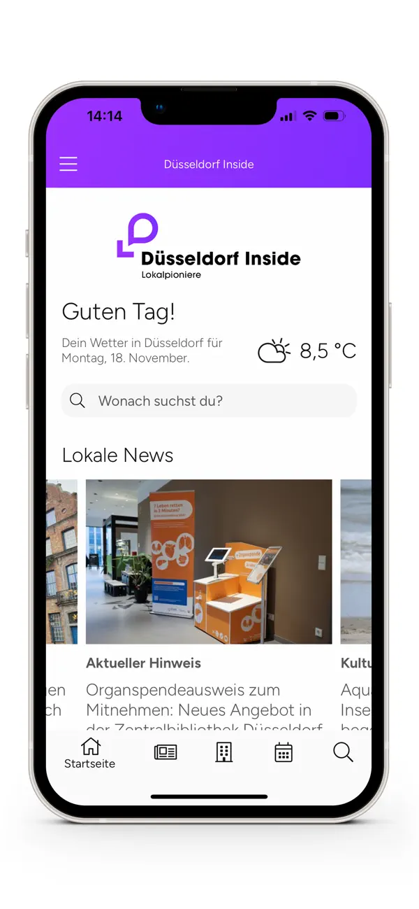 Screenshot #1 pour Düsseldorf Inside