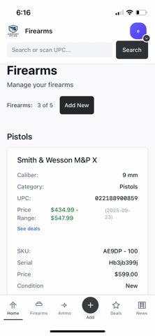 Armory Atlas -Digital Gun Safe screenshot