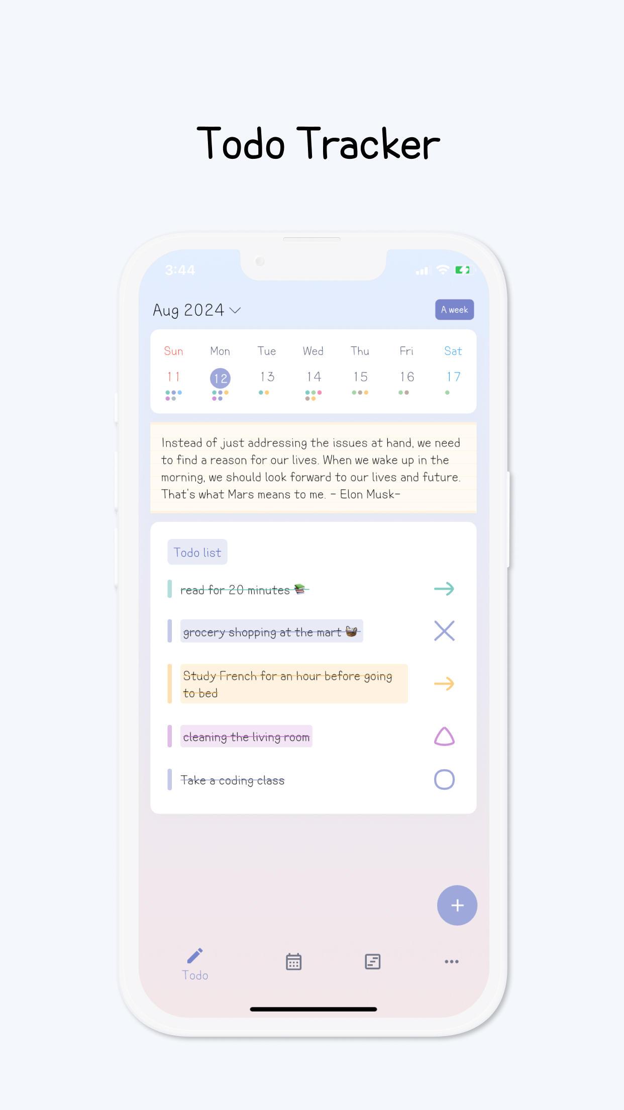 todo planner - plan manager