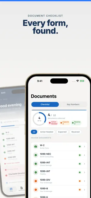 Tax Document Organizer - April screenshot 2