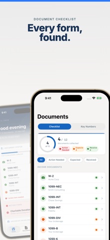 Tax Document Organizer - April iPhone screenshot