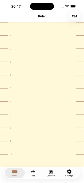 RulerTape: Screen Ruler Screenshot 1 of 3