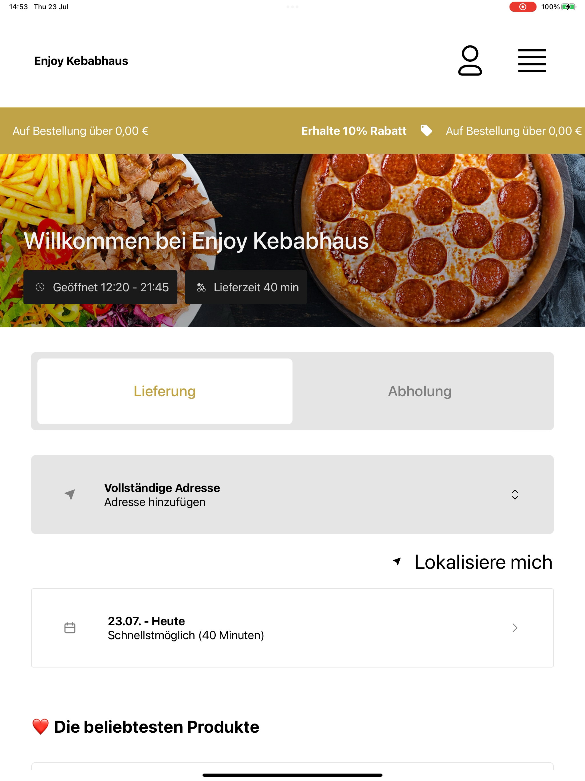 Enjoy Kebabhaus screenshot 9