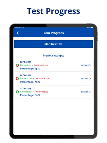 Virginia CDL Prep Test iPad screenshot