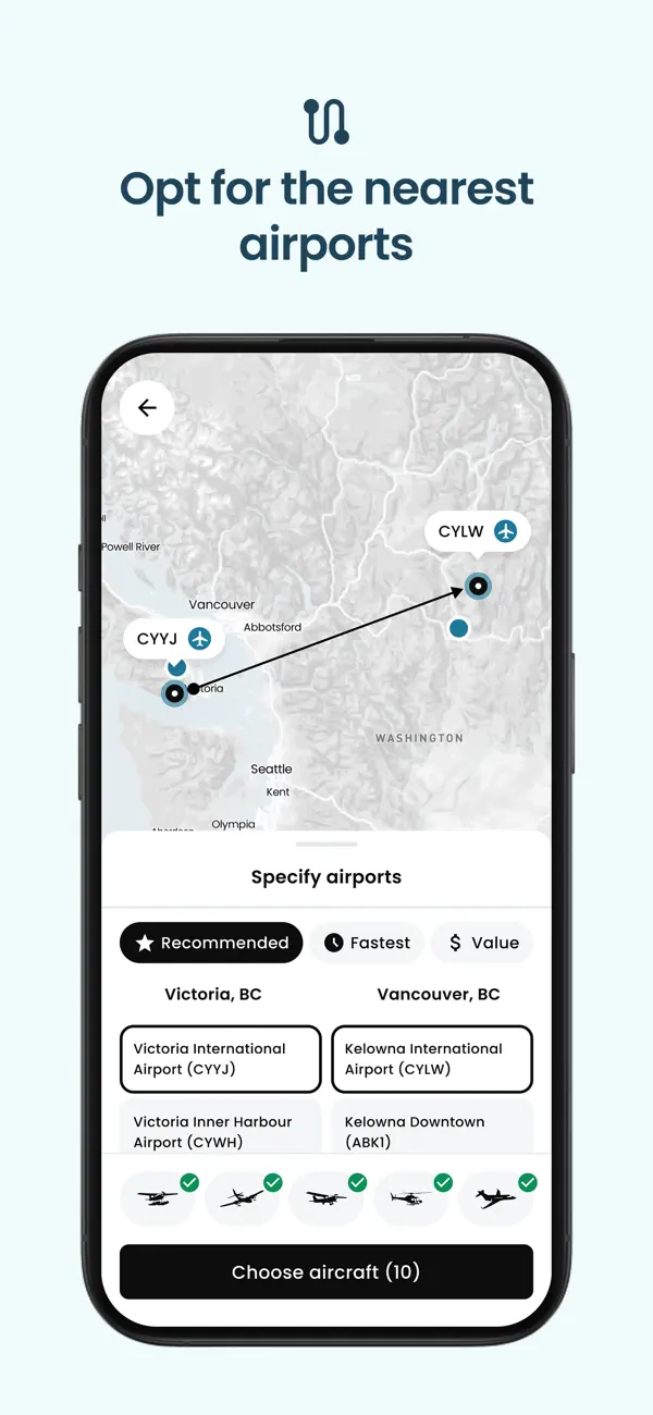 Screenshot #3 pour Airble: Book a Private Jet