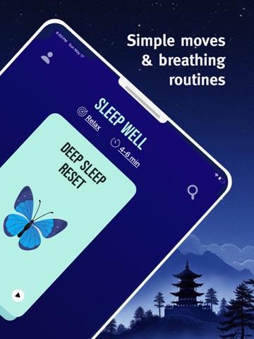 Sleep Chi: Pre-Sleep Tai Chi iPad screenshot