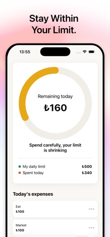 Dayli: Daily Spending Limit screenshot