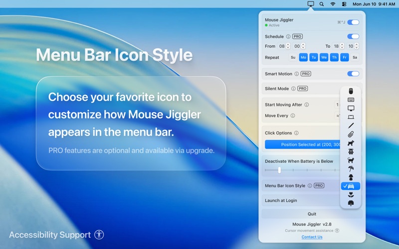 Mouse Jiggler – Mouse Mover Screenshot 6 of 7