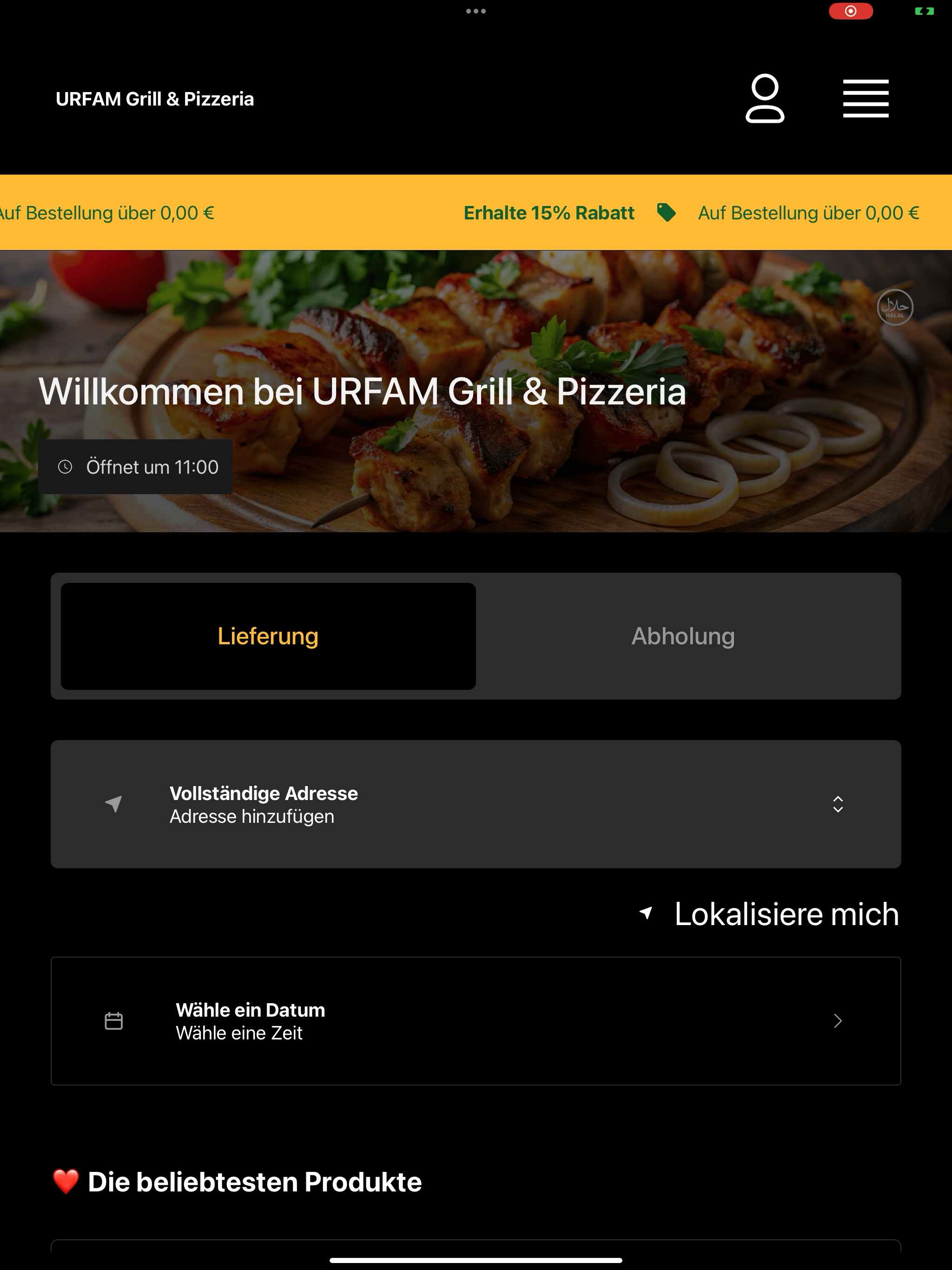 URFAM Grill & Pizzeria screenshot 9