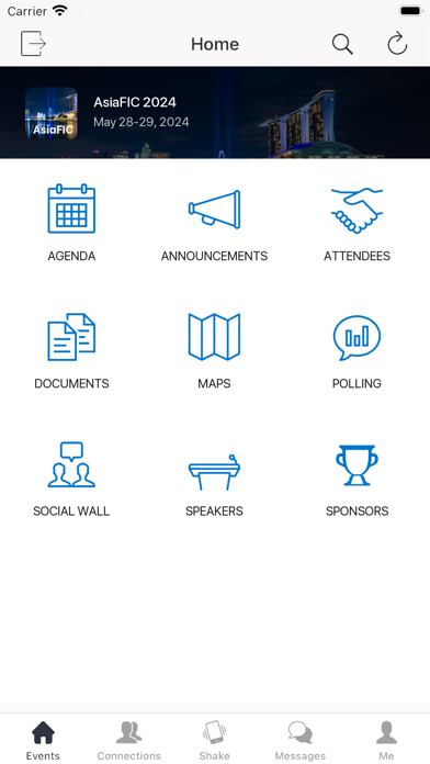FISD Conferences Screenshot