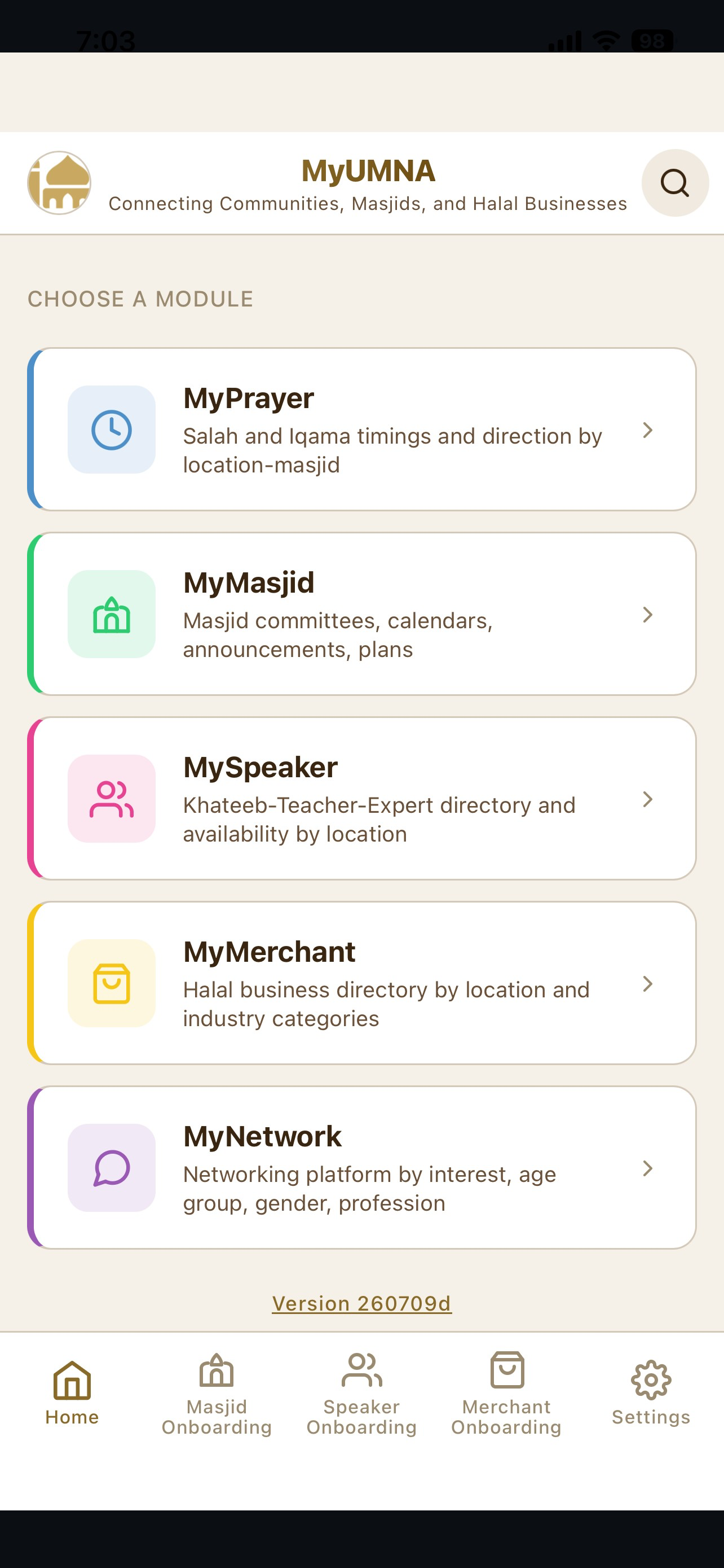 MyUMNA screenshot 5