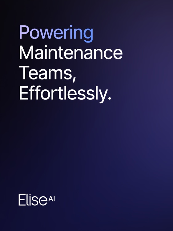 Maintenance By EliseAI