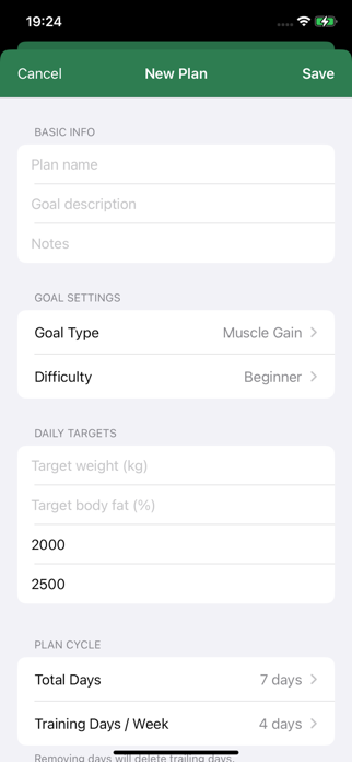 Clover-Training Plan Screenshot 4 of 4