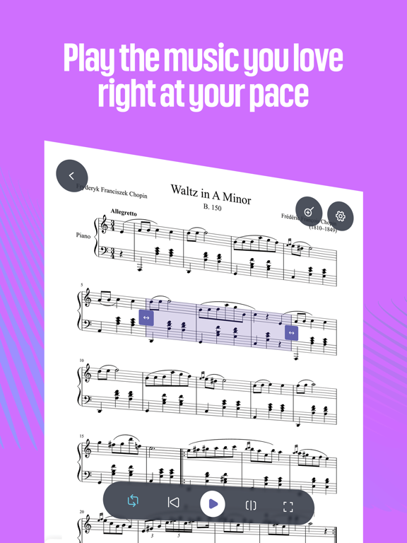 MuseScore: sheet music iPad screenshot 5 - Music app