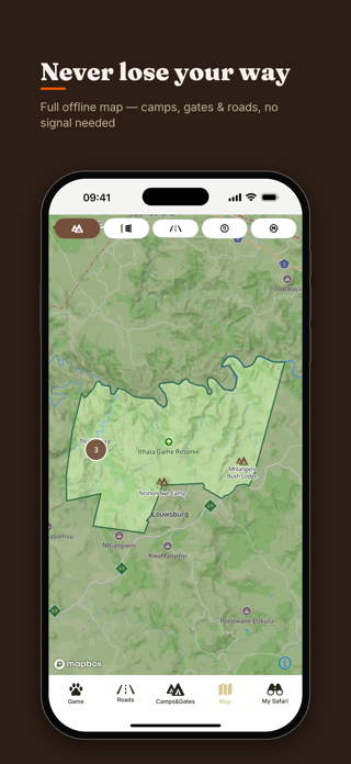 Ithala Safari: Map & Guide Screenshot 1 of 9
