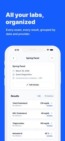 Bllod — Blood Test Tracker Screenshot 4 of 6