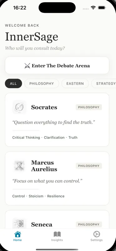 Inner Sage Talk screenshot 1 of 5