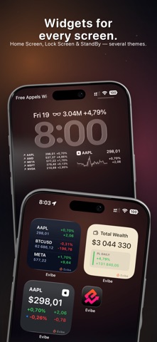 Evibe — Portfolio Tracker Screenshot 9 of 10