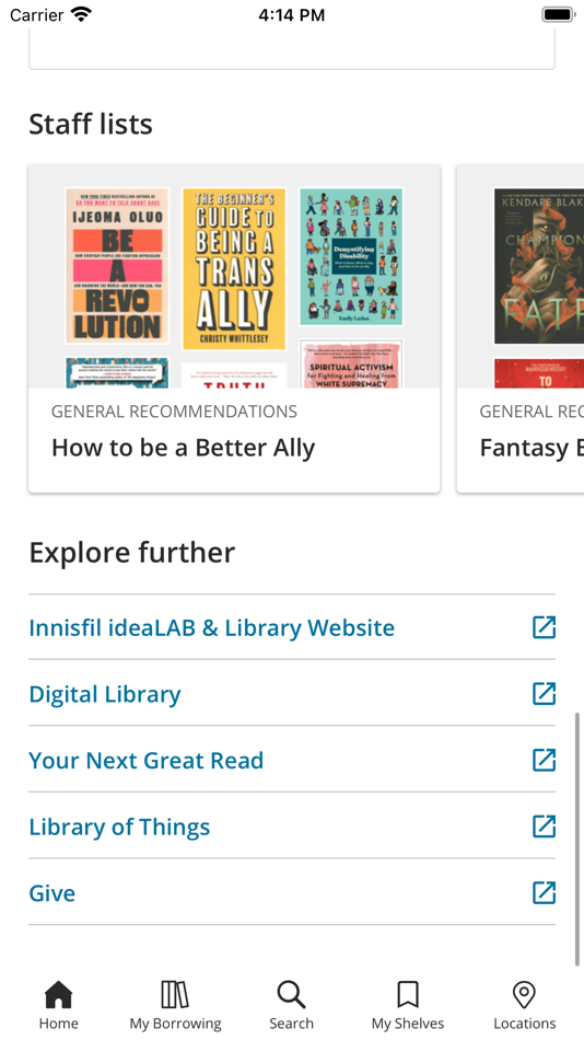 #2. Innisfil ideaLAB & Library (iOS) 由: Innisfil ideaLAB & Library