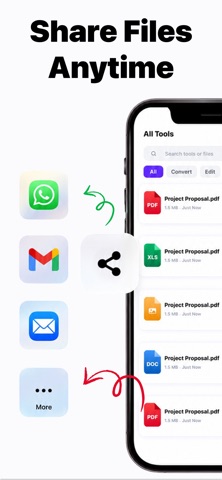PDF Converter , Photo to PDF iPhone screenshot