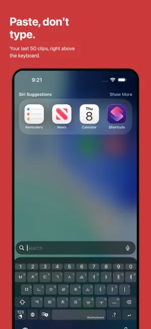 QlipKeyboard screenshot 2