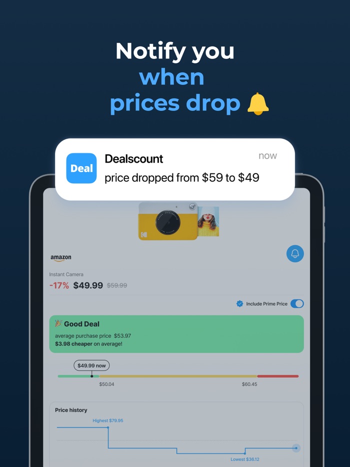 Dealscount - Price Tracker