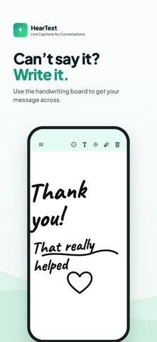 HearText – Voice to Big Text Screenshot 5 of 5