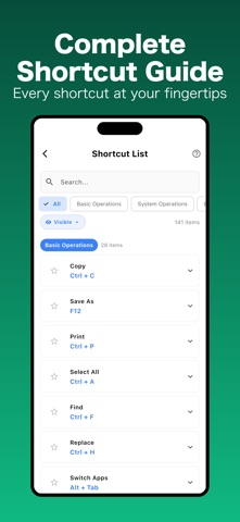 Shortcut Quiz for Windows iPhone screenshot