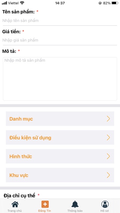 ShoppingOnline - Đăng Tin Screenshot