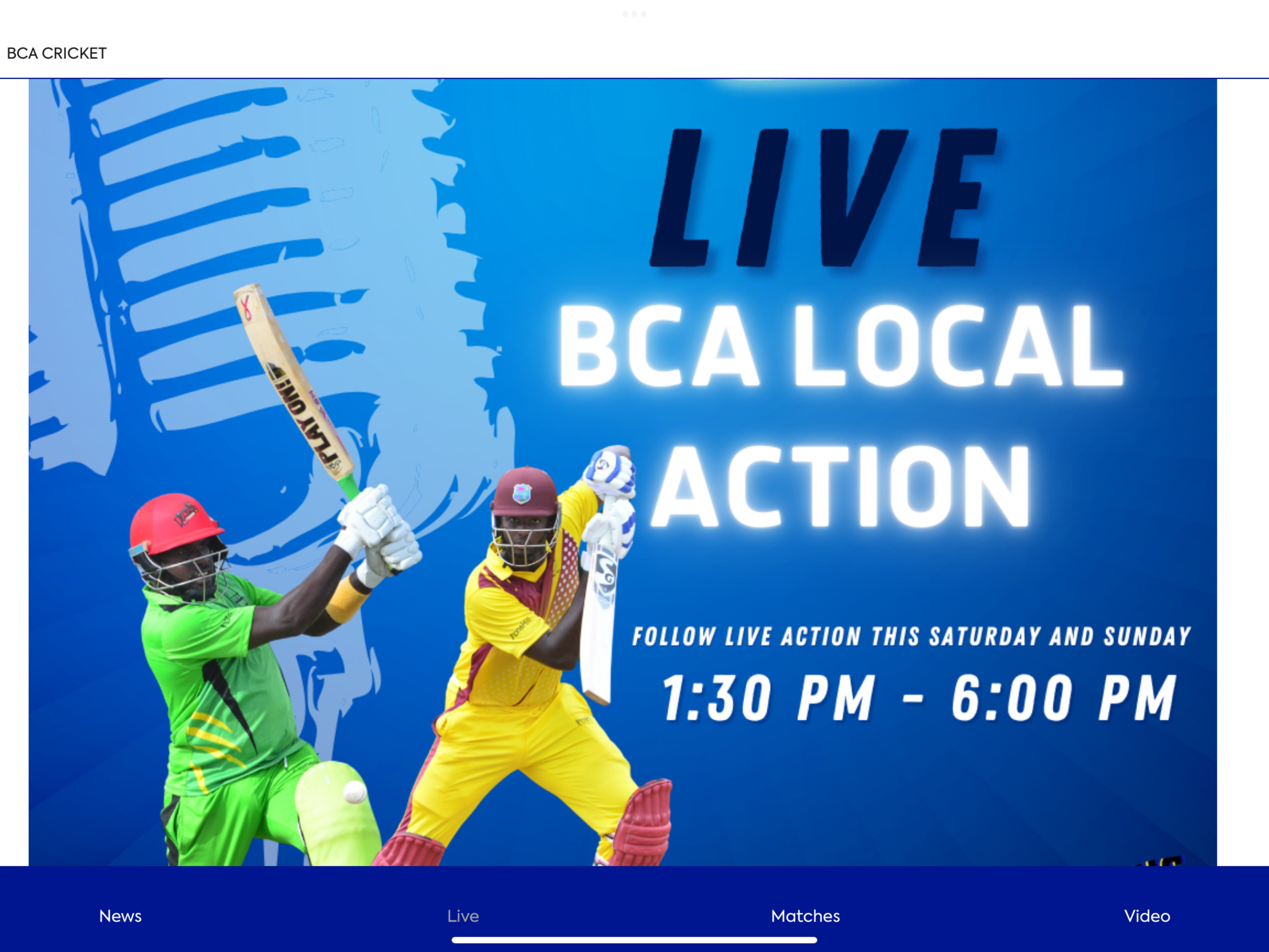 BARBADOS CRICKET ASSOCIATION screenshot 6